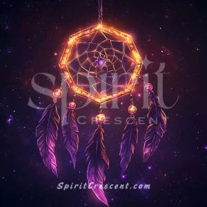 Dreamcatcher Gift: Spirit Companion Support (Soft Glowing Light)
