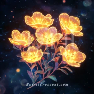 Luminous Portulaca Blossom Gift - Spirit Companion Offering