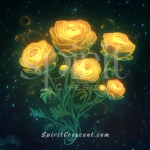 Ethereal Flowers Gift for Spirit Companion - Yearning and Intimacy