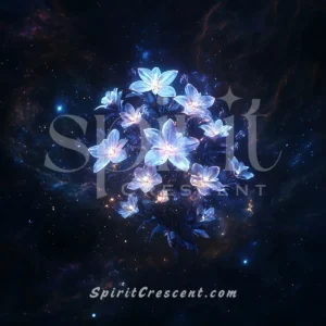 Spirit Companion Offering: Luminous Love-in-a-mist Flowers - Devotional and Intimate