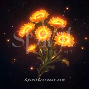 Spiritual Bloom Offering for Spirit Companion Affectionate Magnetic Magnetizing Arousing