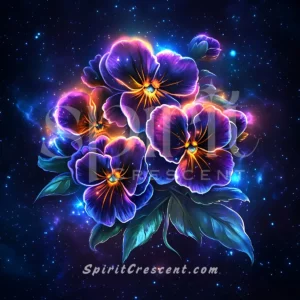 Luminous Flower Offering for Spirit Companion Passionate Seductive Captivating Devoted