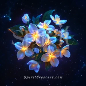 Enchanted Jasmine Gardenia Bouquet - Floral Gift for Spirit Connection