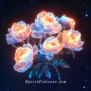 Blessed Peony Floral Present for Spirit Companion Tempting Magnetic Tender Sexual