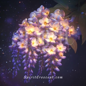 Sacred Wisteria Floral Blessing for Spirit Companion Intimate Yearning Alluring Magnetic