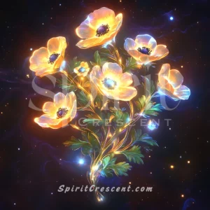 Spirit Companion Flower Offering, Ethereal and Tender (Magnetic Devotion)
