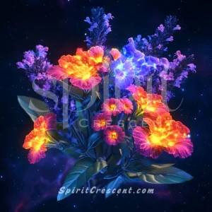 Spirit Companion Gift: Magical Lantana Salvia Blossom - Affectionate Essence
