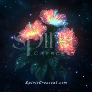 Blessed Hibiscus Flower Gift for Spirit Companion Sensual Alluring Passionate Desirable