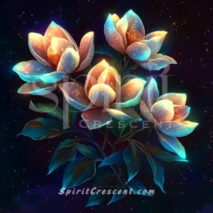 Magical Flowers Gift for Spirit Companion Devoted Desirable Devotional Intimate