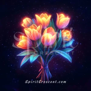 Sacred Tulip Daffodil Floral Blessing for Spirit Companion Arousing Seductive Ravishing Sensual