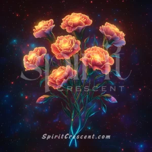 Luminous Flower Offering, Romantic Spirit Gift (Gentle, Warm Vibes)