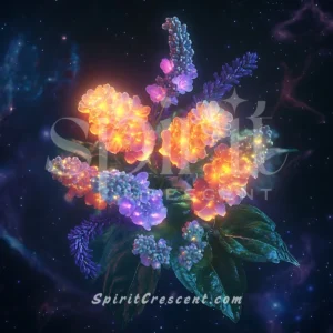 Luminous Flower Offering - Gentle Tribute for Spirit Companions