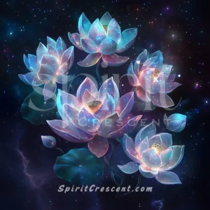 Ethereal Lotus Flower Gift - Intimate Offering for Spirit Companion