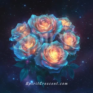 Secret Rose Blossom Present for Spirit Companion Fervent Sensual Captivating Tempting