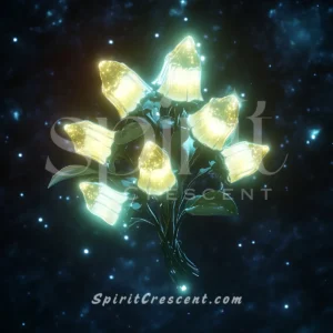 Celestial Canterbury Bell Floral Gift for Spirit Companion Devoted Romantic Enticing Arousing
