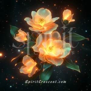Sacred Flowers Offering for Spirit Companion Ravishing Alluring Devoted Affectionate