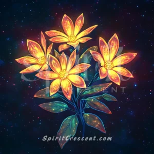 Enchanting Floral Blessing for Spirit Companion Yearning Devoted Intimate Magnetic