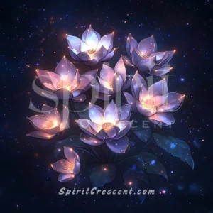 Luminous Lotus Floral Gift - Tender Offering for Spirit Companion