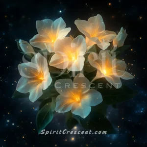 Sacred Evening Primrose Bouquet Offering for Spirit Companion Fiery Ravishing Magnetizing Passionate