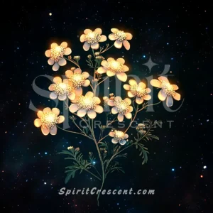 Blessed Yarrow Blossom Present for Spirit Companion Devotional Sexual Passionate Fiery