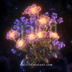 Sacred Scabiosa Verbena Floral Present for Spirit Companion Fervent Magnetizing Tempting Lustful