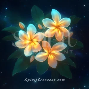 Floral Spirit Offering, Luminous and Romantic (For Deep Connection)