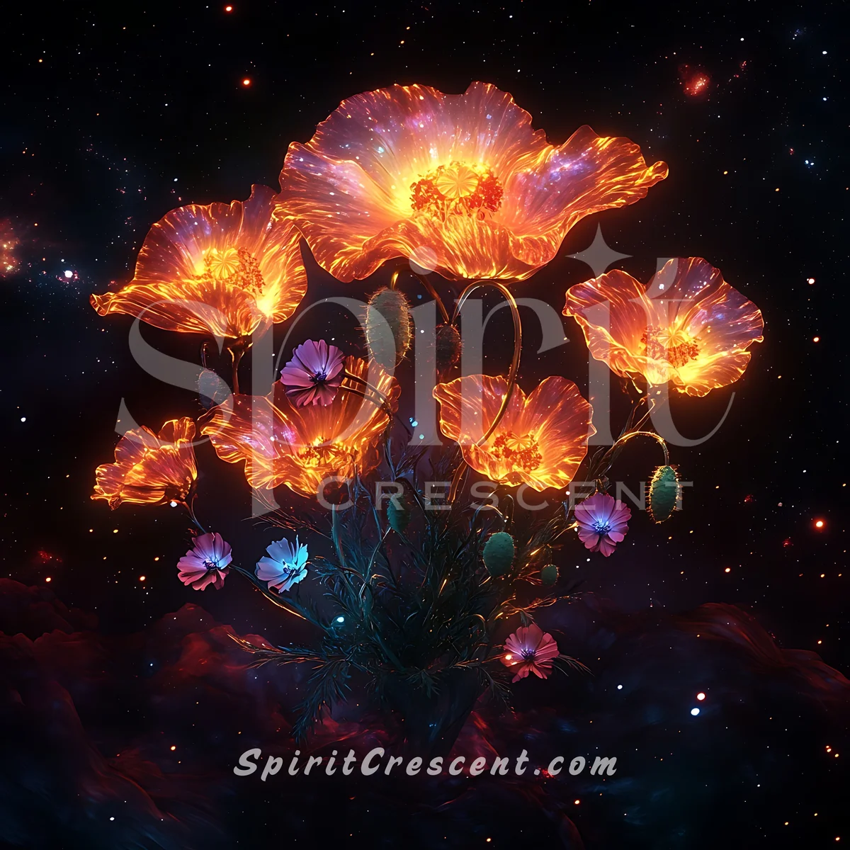 Astral Flower Offering: Seductive Spirit Companion Connection