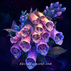 Magical Foxglove Lupine Flowers Present for Spirit Companion Captivating Devotional Magnetizing Enticing