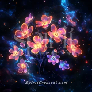 Spirit Companion Blessing: Magical Cosmos Floral Offering (Tender and Intimate)