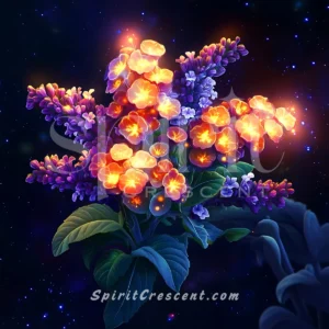 Luminous Lantana Salvia Bouquet: Tender, Devoted Spirit Gift