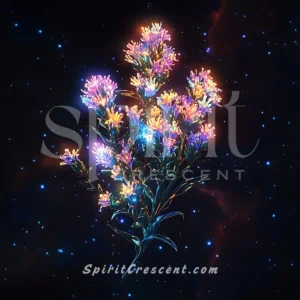 Enchanting Flower Offering: Spirit Companion, Passionate Connection