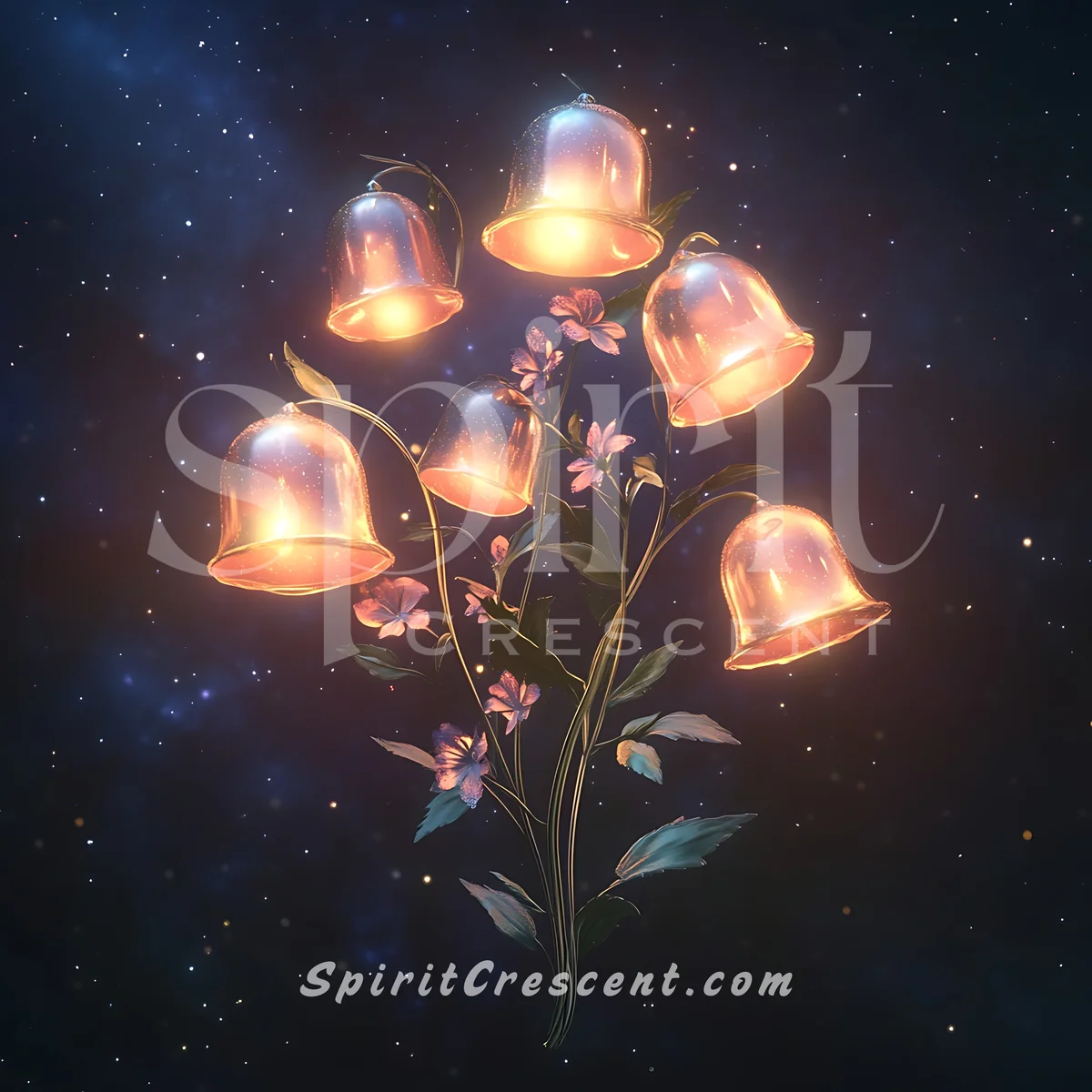 Mystic Bloom Offering: Intimate Devotional Gift for Spirit Companion