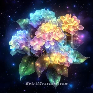 Ethereal Hydrangea Gardenia Offering: Sensual Floral Spirit Connection