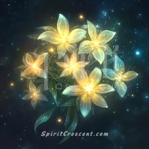 Spirit Companion Blessing: Astral Starflower Floral - Gentle, Passionate Energy