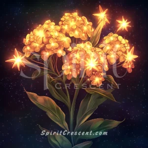 Spiritual Milkweed Blazing Star Bouquet Blessing for Spirit Companion Arousing Devoted Affectionate Romantic