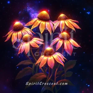 Astral Floral Blessing for Spirit Companion Fervent Tempting Yearning Passionate