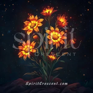 Secret Gaillardia Blossom Gift for Spirit Companion Lustful Arousing Intimate Devotional