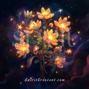 Blessed Wax Starflower Flowers Present for Spirit Companion Sensual Romantic Yearning Devotional