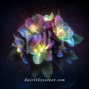 Spirit Companion Gift: Ethereal Hellebore Floral - Devotion and Yearning