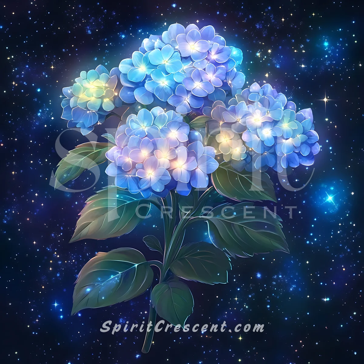 Blessed Hydrangea Bloom Blessing for Spirit Companion Devoted Sensual Desirable Magnetic