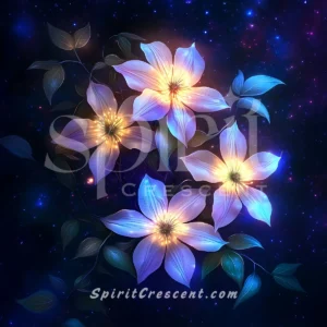 Clematis Flower Spirit Gift - Gentle, Captivating Devotion
