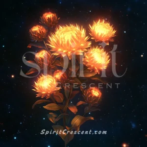 Enchanting Strawflower Offering: Tender Spirit Companion Gift