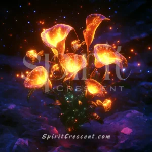 Luminous Calla Lily Bouquet - Gentle Floral Offering for Spirit Bond