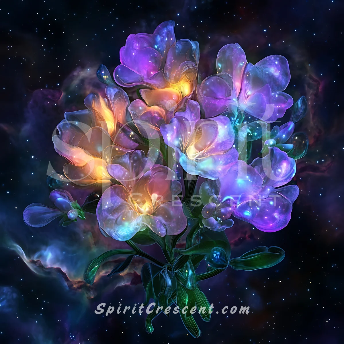 Flower Blessing for Spirit Companion: Devoted, Affectionate - Enchanted Energy