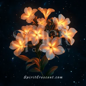 Spiritual Oleander Bouquet Blessing for Spirit Companion Desirable Alluring Tender Affectionate