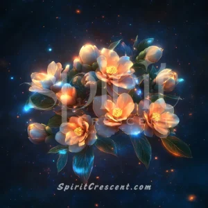 Luminous Camellia Magnolia Flower Present for Spirit Companion Alluring Magnetic Arousing Lustful