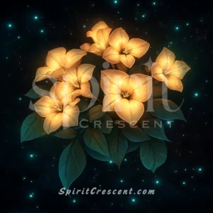 Mystic Nicotiana Bloom Present for Spirit Companion Captivating Fiery Fervent Devoted