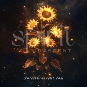 Sunflower Spirit Companion Gift - Radiant, Intimate Energy Offering
