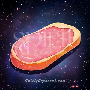 Sacred Ham Slice Gift for Spirit Companion Releaxing Intimate Alluring Passionate