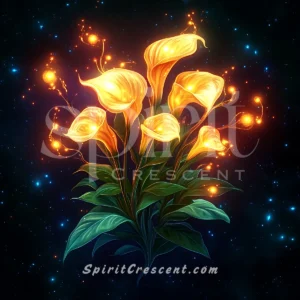 Spirit Companion Calla Lilies, Enchanting Bouquet (Intimate and Sensual)
